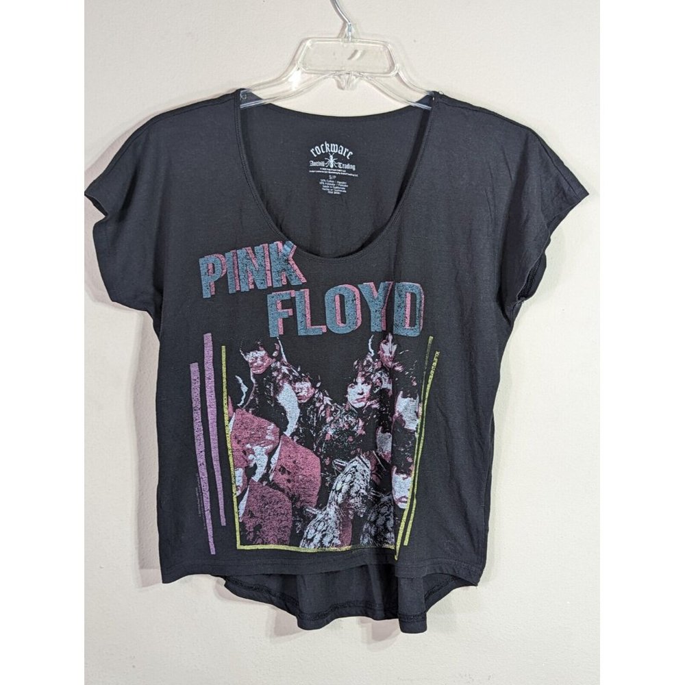 Rockware Anthill Trading Pink Floyd Wmns Graphic T-shirt Band Concert Tour Small
